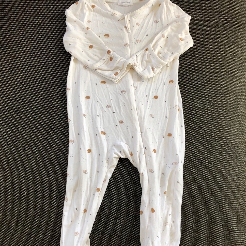 Angel Dear Zipped Footie Pajama’s.